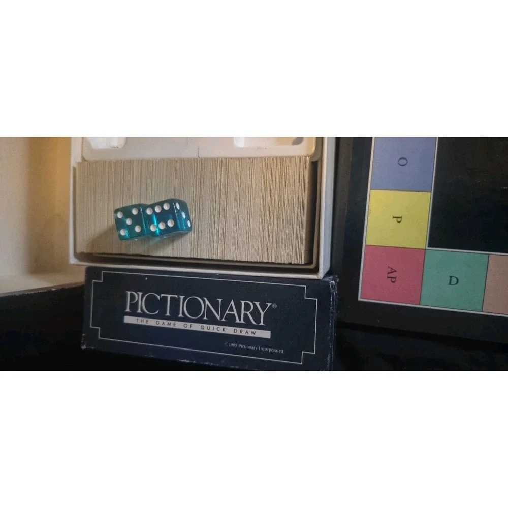 Pictionary‎ 1985 First Edition Board Game Complete Western Publishing